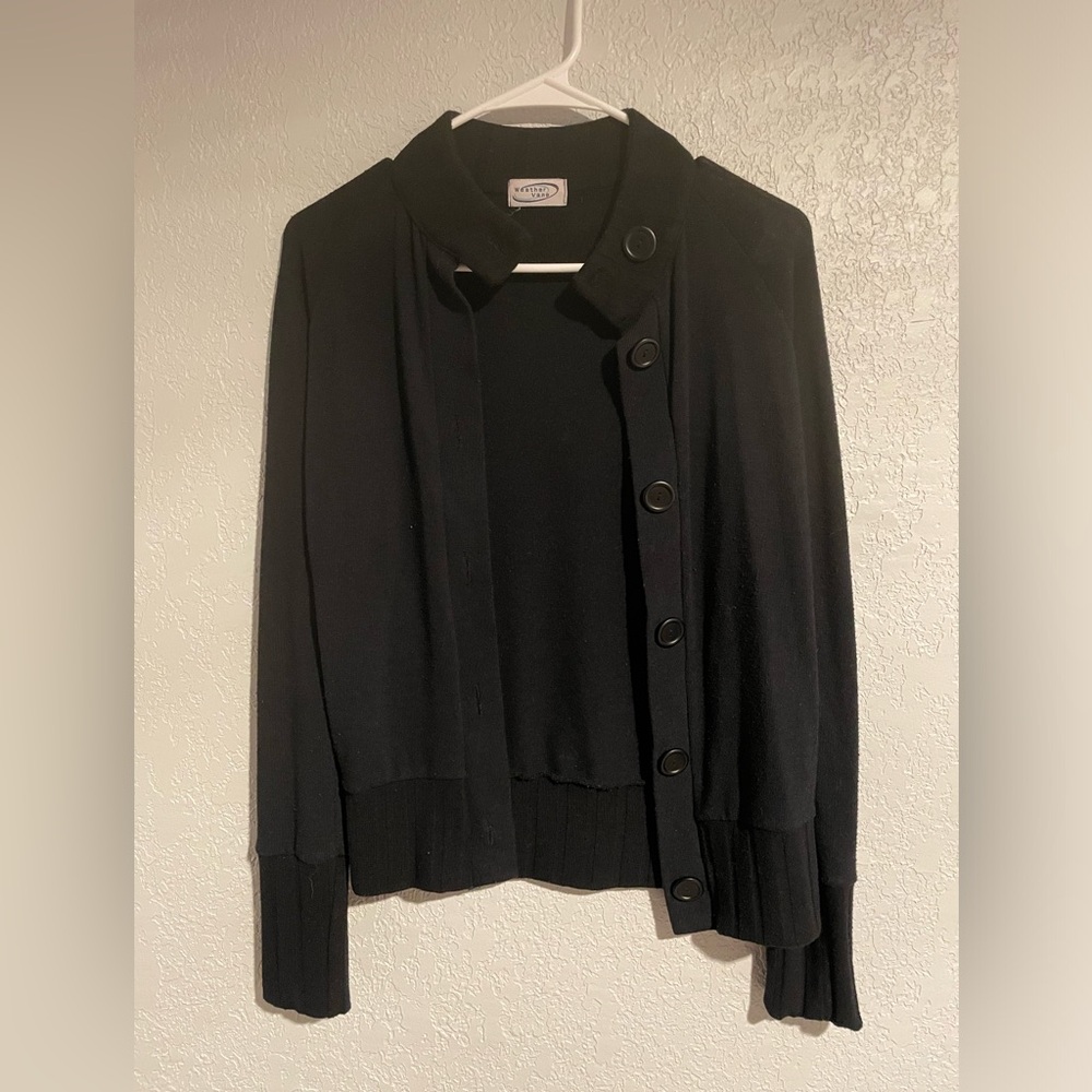 Weather Vane Women’s Black Cardigan Size S